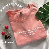 เสื้อยืดคอตตอน ????????|sherbet.teeshop