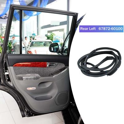 Car Side Door Waterproof Seal Strip for Toyota Land Cruiser Prado 120 LC120 2003-2009