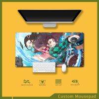 Nezuko Mousepad Extension แผ่นรองเมาส์น่ารัก 600x300 แผ่นรองเมาส์เกมมิ่งขนาดใหญ่