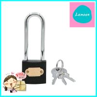 กุญแจสปริง ISEO สปริงเหล็กดำ 32L 32 มม.STEEL PADLOCK ISEO SPRING32L 32MM BLACK **ของแท้100%**