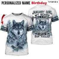 2023 new arrive- xzx180305   Wolf Snow Native Tattoo 3D Full Print Slim T-Shirt Tops Tees Men Short Sleeve Casual Milk Fiber Breathable Quick Dry Sport free custom name logoï¼‰ S-5XL