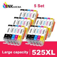 INKARENA PGI-525 CLI-526 For Canon Pixma Printer Ink Cartridge PGI 525XL CLI 526XL For MG6150 MG6250 MG8150 MG8250 MX882 MX885 Ink Cartridges