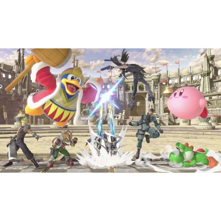 nintendo-switch-super-smash-bros-ultimate-นินเทนโด้-สวิตช์-super-smash-bros-ultimate-มือ1แผ่นเกมส์-nintendo-switch