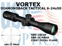 VORTEX OPTICS DIAMONDBACK 6-24x50 FFP EBR-2C - MRAD สินค้าอยู่ในไทยค่ะ ปุ๊ คลองถมพลาซ่า