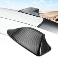 【CW】 Car Carbon Fiber Shark Fin Antenna for Fiat 500 500x ducato tipo panda bravo doblo stilo freemont