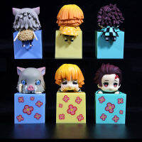 AHlmsm โมเดลของเล่นสำหรับสะสมตุ๊กตาขยับแขนขาได้ PVC Kamado Tanjirou Agatsuma Zenitsu Ibira Inosuke