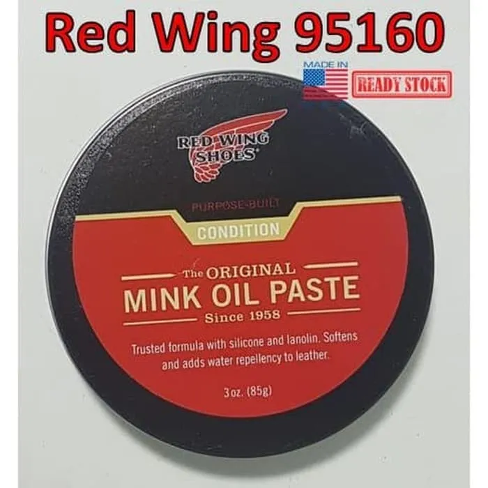 Red Wing 95160 Original Mink Oil Paste Lazada Indonesia