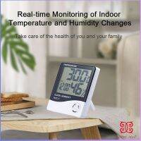 แบบดิจิตอล  LCD แบบดิจิตอล เครื่องวัดอุณหภูมิและความชื้น Digital Temperature Meter