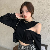 Zipper Black Spring Hoodies Sweatshirts Women Long Sleeve Cropped Sweatshirts Chic Elegant Pullovers Streetwear Sexy 2021 Z700