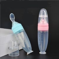 【cw】 IMBABY Baby Silicone Tongue Pressing Type Bottle Rice Paste Feeding Dropper Toddler Cutlery Utensils 【hot】