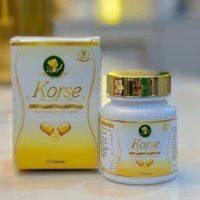 KORSE คอเซ่ ผลิตภัณฑ์เสริมอาหาร แพคเกจใหม่แบบ กระปุก 1 กระปุก มี 15 แคปซูล