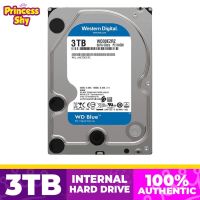 WD Blue 3TB เดสก์ท็อปฮาร์ดดิสก์ภายในไดรฟ์5400 RPM SATA 6กิกะไบต์/วินาที64MB Cache 3.5 "WD30EZRZ