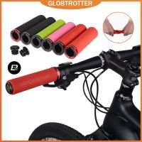 【Ready Stock】❧✿✶ D44 Globetrotter【COD Ready Stock】RockBros MTB Mountain Bike Grips Cycling Bicycle Soft Handlebar Grips Plug included Bike Accessories