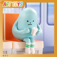 【Genuine】POPMART Sticky Monster Institute Metro Series Clear Figure