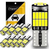 ไฟ LED Canbus กำลังสูง26SMD W5W T10 10ชิ้น,ไฟรถยนต์สำหรับ VW โฟล์คสวาเก้น Jetta กอล์ฟ4 5 7 6 Passat B5 B6 B7ทัวเร็กทัวราน CC