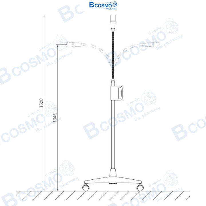 โคมไฟส่องตรวจ-operating-light-ledl100-1-ดวง-ความสว่าง-20000-lux