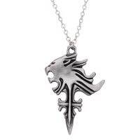 【CW】 New Anime Game Final Fantasy VIII 8 Pendant Necklace Griever Squall Leonhart Jewelry Male Punk Chain ！