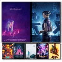 Ultra Cool คลาสสิก Retro Future ภาพยนตร์ใบมีด Runner 2049โปสเตอร์ Aesthetic ภาพวาดผ้าใบพิมพ์ภาพผนังศิลปะสำหรับตกแต่งห้องนั่งเล่น