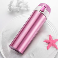 Stainless Steel Double Wall Thermal Cup Travel Mug Water Thermos Bottle Vacuum Cup School Home Tea Coffee Drink Bottle