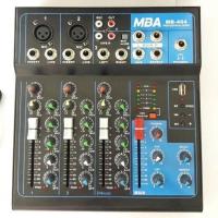 Mixer สเตอริโอมิกเซอร์ 4 ช่อง มีบลูทูธ Bluetooth รุ่น MBA MB-404 A-ONE 2022