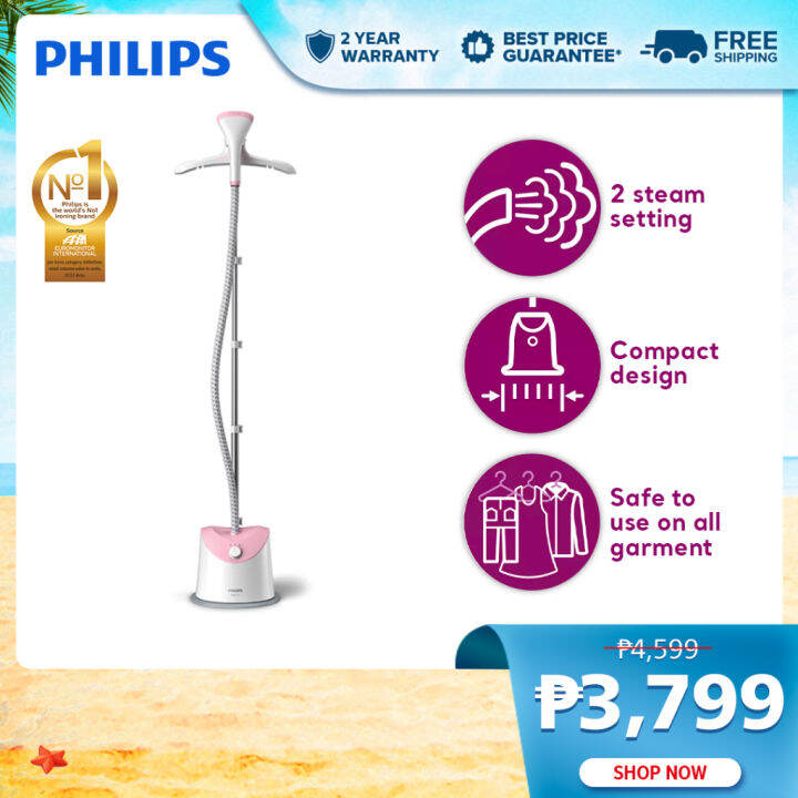 Philips GC484/49 1800W 220V, 1.4L, 2 Steam Settings, Adjustable Single