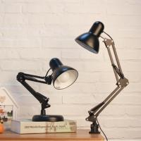 【YD】 simple adjustable desk lamps E27 vintage for study office reading night light bedroom library living room