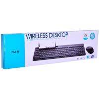 Oker keybord mouse wiless usb ไร้สาย K7800แถมฟรีแผ่นซีลีโคลน