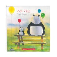 Milu Zen Ties Jon J Muth หนังสือภาษาอังกฤษของแท้