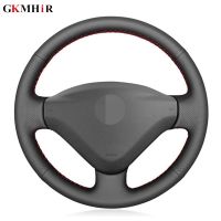 Artificial Leather Car Steering Wheel Cover for Peugeot 207 2006-2014 Partner 2009-2018 Expert 2008-2016 Fiat Scudo 2010-2016