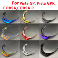 สปอยเลอร์ท้ายหมวกกันน็อคสำหรับ Pista GP, Pista GPR, CORSA,CORSA R สปอยเลอร์หลังหมวกกันน็อครถจักรยานยนต์อุปกรณ์เสริมและชิ้นส่วน