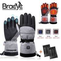 hotx【DT】 Heating Gloves Cotton Hand Warmer Electric Thermal Snowboard Cycling Ski Outdoor