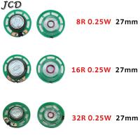 Jcd ลำโพงขนาดเล็กบางเฉียบสีเขียว32 16 8โอห์ม0.25วัตต์0.25วัตต์32r 16r 8r ขนาดเส้นผ่าศูนย์กลาง27มม. 2.7ซม. 1ชิ้น