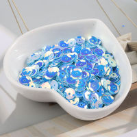 6.5mm 500g Round Cup Sequins Concave Convex Paillettes Nail Decoration Sewing Wedding Dress Accessories DIY Sewing Material