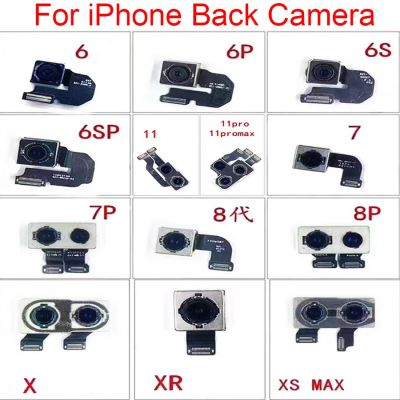 กล้องสำหรับไอโฟน4S 5S 6 6S 7 8 Plus กล้องหลังเลนส์หลักกล้องหลังสายเคเบิลงอได้ด้านหลังสำหรับ Iphone X Xr Xs Max 11กล้องมืออาชีพ