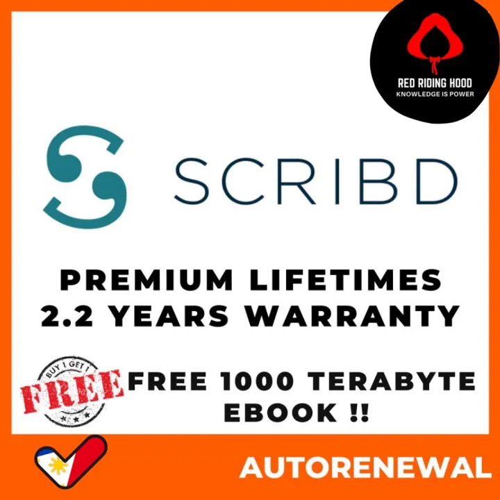 WDWD Scribd Unlimited Premium Account Lifetime by RedRidingHood.ph