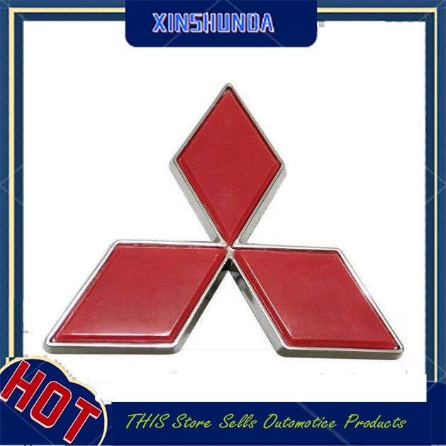 Hood Emblem For Outlander 2013-2019 Mitsubishi Logo Letter Sticker Car Bonnet Front Badge Auto Decoration Silver I1181332918