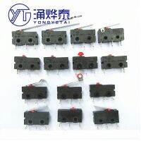 YYT 10PCS KW12 stroke limit switch contact button KW11-3Z-2 micro switch straight handle 3pin 5A 125V250V