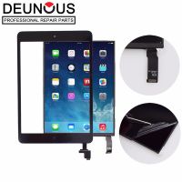 Black / White For iPad Mini 1 1st A1432 A1454 A1455 Touch Screen Digitizer Sensor Glass LCD Display Screen Panel Monitor