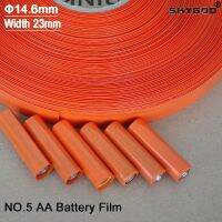 【hot】☜❃☁  100/200/500pcs Battery Shrink Tube Width 23mm Length 53mm Insulated Film Wrap Pack Wire Cable Sleeve