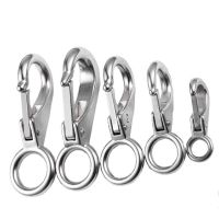 SCHEME Quick Link อุปกรณ์ตั้งแคมป์ ชุดเดินทางท่องเที่ยว อุปกรณ์ปีนเขากลางแจ้ง Carabiner ตะขอความปลอดภัย ตะขอสปริงยึด แหวนล็อค