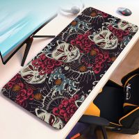 Mousepad Gamer 900x400 ญี่ปุ่น Kitsune Mask Mouse Pad แป้นพิมพ์เกมขยาย Pad ตู้โต๊ะ Pad อุปกรณ์คอมพิวเตอร์ Pad ขนาดใหญ่