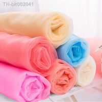 ₪℗๑ 150CM Wide Bright Silk Soft Mesh Fabric For Wedding Dress Manicure Photo Background Cloth Gauze Tulle Lace Fabric