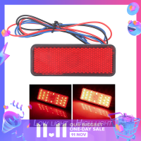 ?【Lowest price】LANG ไฟเบรค LED รถจักรยานยนต์24LED ไฟเบรคหลัง LED สะท้อนแสงไฟท้าย12V