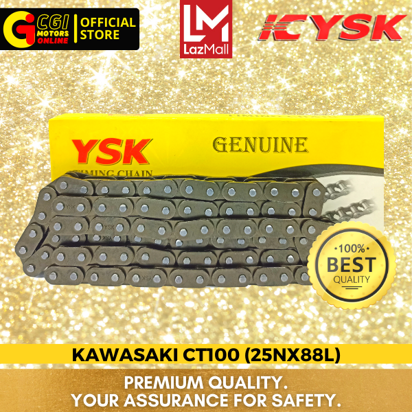 YSK Timing Chain for Kawasaki CT100 (25Nx88L) Lazada PH