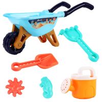 ป่าร้อน LIN431 - ﺴ Beach Stroller Kids Excavator Wheelbarrow Kid Set Cart Plastic Playset Baby