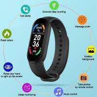 M6 Smart Watch Color Screen Step Counting Multi Sport Mode Message Reminder Photography Music Remote Control Smart Band