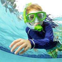 3-8Y Kids Diving Goggle Breathing Tube Shockproof Anti-fog Swimming Band Snorkeling Underwater Accessories Set