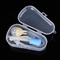 【CW】 3pcs/set Newborn Baby Safety Cleaner Kids Nasal Aspirator Set Infants Medicine Dropper Accessories