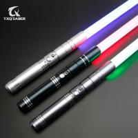 TXQSABER ใหม่พิกเซล Lightsaber สำหรับเด็กที่มี FX เสียงขยายดาบแสงสำหรับนักสู้และนักรบภาคีเครื่องแต่งกายปัจจุบัน