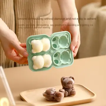 1pc Rose Shaped Ice Cube Tray Creative Silicon Ice Mold For Bars